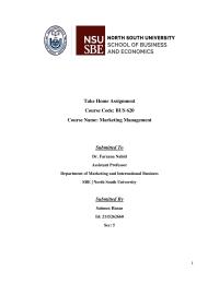 Take Home Assignment on the Marketing Research Details of a Local SME,  Café 0 Point