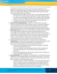 Marketing Chapter 3 Homework Companies are coming under increasing pressure from governments, advocacy groups, investors, prospective employees, current employees, and consumers