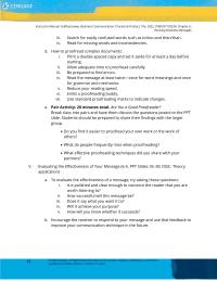 Business Communication Chapter 6 Homework Break class into pairs and have them discuss the questions posed on the PPT slide. Students should be prepared to share their findings with the larger group