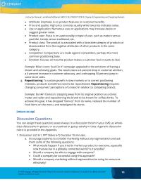 Marketing Chapter 8 Homework Ask students to break up into pairs or groups of three. Have them imagine that they work for a commercial real estate development company