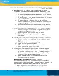 Business Communication Chapter 8 Homework Avoid minimizing your achievements or suggesting the sender is exaggerating your good qualities