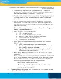 Business Communication Chapter 10 Homework To further motivate your receiver to act, consider offering a gift, promising an incentive, limiting the offer, setting a deadline, or offering a guarantee of satisfaction