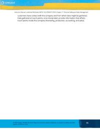 Marketing Chapter 17 Homework Point-of-sale interactions are touch points in stores or information kiosks that use software to enable customers to easily provide information about themselves without feeling violated