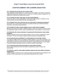 Marketing Chapter 5 Homework Marketers set goals at the outset of a SMM campaign to make sure it pays off in terms of what the organization needs to achieve