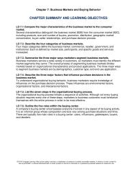 Marketing Chapter 7 Homework To understand organizational buying behavior, business marketers require knowledge of influences on the purchase decision process