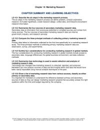 Marketing Chapter 10 Homework Primary data refers to information collected for the first time specifically for a marketing research study. The three principal methods of collecting