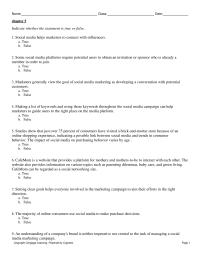 Marketing Chapter 5 1 Some social media platforms require potential users to obtain an invitation or sponsor who is already a member in order to join