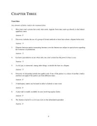 Business Law Chapter 3 1 Disputes between parties transacting business over the Internet are subject to special tests regarding the existence of jurisdiction