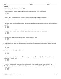 Marketing Appendix B 1 The gross profit margin is the percentage of each sales dollar that a firm earns in profit after all expenses have been paid