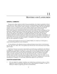 Business Law Chapter 11 Homework Note that special attention has been given to landlord liability for criminal acts of third parties, a serious and growing problem in some communities