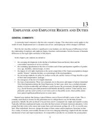 Business Law Chapter 13 Homework he sweeping developments in the decline of traditional farm and factory labor and the concomitant expansion of service activities