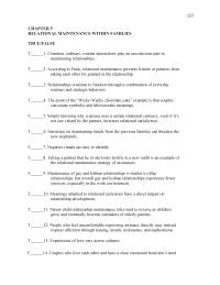 Communications Chapter 5 1 Simply knowing why a spouse uses a certain relational currency, even if it’s not one valued by the partner, increases relational satisfaction