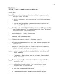 Communications Chapter 6 1 Relational calibration involves one member of a partnership withdrawing when he or she feels the intimacy is too intense