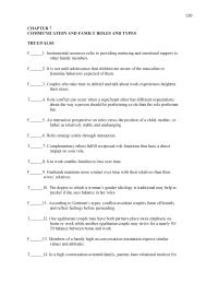 Communications Chapter 7 1 An interactive perspective on roles views the position of a child, mother, or father as relatively stable and unchanging