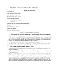 Entrepreneurship Chapter 9 Homework When one pays or receives unequal amounts over a period of time the amount accumulated must be based on a lump sum calculation