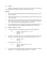 Chapter 3 1 Financing Charges And Net Present Value The President The Company Not Convinced