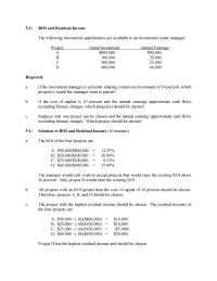 Chapter 5 1 Solution Transfer Pricing Universities 20 Minutes Transfer Price 120008 20 Number Undergraduate
