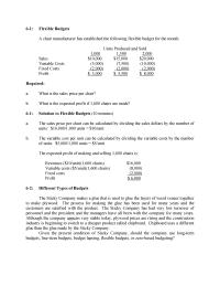 Chapter 6 1 There The Remaining Problem Managers Biasing Their Budget Forecasts These Same Numbers
