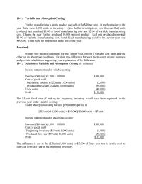 Chapter 10 1 Corporation Statements Operating Income For The Years Ended November 000s Last