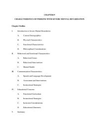 Special Education Chapter 9 Chapter 9 The Definitive Diagnostic Source For Psychiatric Disorders The Diagnostic And Statistical Manualiv
