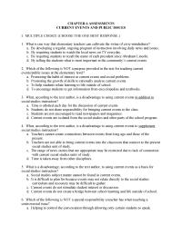 Chapter 6 1 What According The Author One The Best Ways Teach Current Events Play