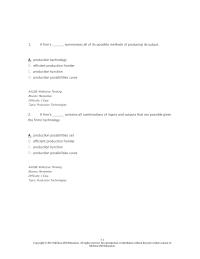 Economics Chapter 7 1 According to the Law of Diminishing Marginal Returns, as additional units of one input are employed as all other inputs are held constant, total output will eventually