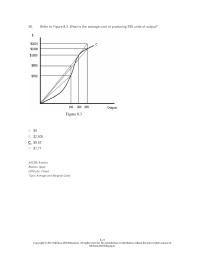 Economics Chapter 8 2 If labor is measured along the horizontal axis and capital is measured along the vertical axis, an increase in the wage rate will cause the isocost line to