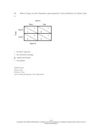 Economics Chapter 12 2 Refer to Figure a. Charlie and Joe both want to ride shotgun with their mother, so they play a game of rock-paper-scissors to determine who gets to sit in the front seat