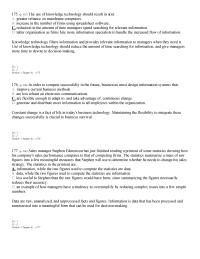 Appendix B 3 Sales manager Stephen Edmonson has just finished reading a printout of some statistics showing how his company’s sales performance compares to that of competing&nbsp;