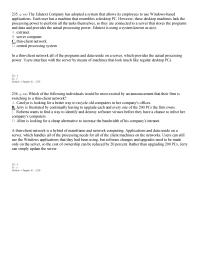 Appendix B The Edutext Company has adopted a system that allows its employees to use Windows-based applications. Each user has a machine that resembles