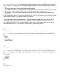 Chapter 12 4 In recent years some unions have granted concessions and given up benefits secured in earlier contract negotiations in an attempt to save jobs. These concessions are called
