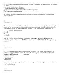 Chapter 17 5 As a bank loan officer, you are considering a loan application by Bama Bart’s Sporting Goods. The company has provided you with its balance sheet and income statement
