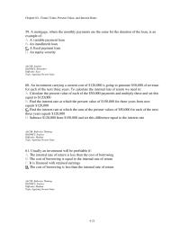 Banking Chapter 4 2 A borrower who makes a $1000 loan for one year and earns interest in the amount of $75, earns what nominal interest rate and what real interest rate if inflation is two percent