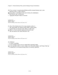 Banking Chapter 23 2 A way for policymakers to avoid the problems that deflation can present and still meet their objective of price stability is to