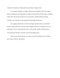 ASSIGNMENT 3 1Explain the