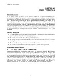 Journalism Chapter 16 Homework a direct inducement that offers an extra value or incentive for the product to the sales force, distributors or the ultimate consumer with the primary objective of creating an immediate sale
