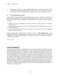 Journalism Chapter 16 Homework In this chapter we examine the very important area of sales promotion including the promotional activities directed at consumers as well as the trade. This&nbsp; is a very long chapter as its covers both consumer