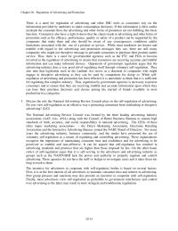 Journalism Chapter 20 Homework It is likely that distilled spirits are at a competitive disadvantage to beer and wine since the latter two products&nbsp; can&nbsp; be&nbsp; advertised&nbsp; on&nbsp; radio&nbsp; and&nbsp; television.