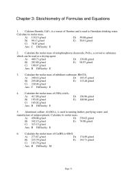 Chemical Engineering Chapter 3 1 Lead (II) nitrate is a poisonous substance which has been used in the manufacture of special explosives and as a sensitizer in photography. Calculate the mass of lead in