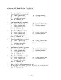 Chemical Engineering Chapter 18 1 Picric acid has been used in the leather industry and in etching copper. However, its laboratory use has been restricted because it dehydrates