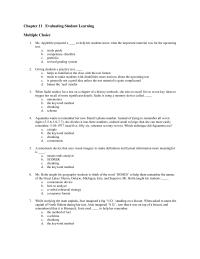 Chapter 11 1 Molly Your Test Construction Multiple choice Questions Explain One Example How You Can