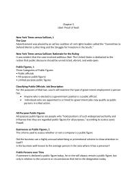 Libel: Proof of Fault
