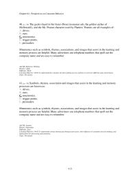 Journalism Chapter 4 2 In terms of the alternative evaluation stage of the consumer decision-making process, how a golf cart handles, how the brakes on a bicycle work