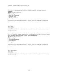 Journalism Chapter 11 2 The arrangement under which syndicated programs are offered free or at a reduced rate to local stations but with some advertising time presold to national advertisers is known as