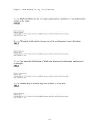 Finance Chapter 11 1 39 Basic health insurance coverage includes hospital expense insurance, surgical expense insurance, and physician expense insurance