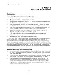 Management Chapter 13 Homework EOQ models answer the question of how much to order. Variations of the basic EOQ model include the quantity discount model and the economic run size model.