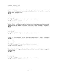 Finance Chapter 14 1 A proxy is a legal form that lists the issues to be decided at a stockholders’ meeting and requests that stockholders transfer their voting rights to some individual or individuals