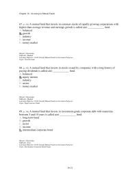 Finance Chapter 16 2 67 Joseph Carter is buying shares in a mutual fund that is investing in stocks all over the world, including the United States. What type of mutual fund is this