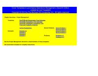 Management Chapter 17 Homework Problems Example use AOA notation with ascending nodes numbers from beginning to end. Use Paste Special/Values to paste into shaded are