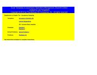 Management Chapter 10s Homework The two basic factors in choosing between single and multiple sampling are the cost per sample and the cost per observation